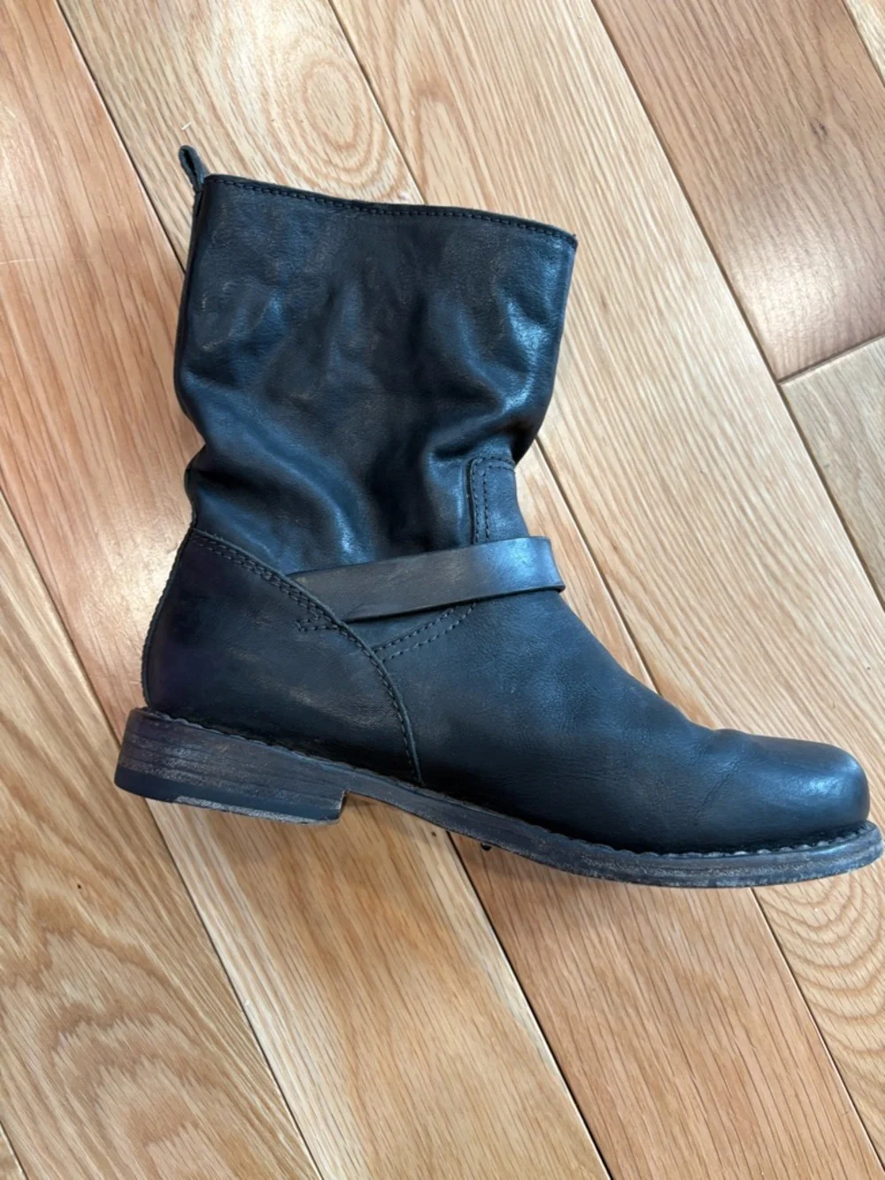 Rag and Bone Leather Moto Boots - Picture 3 of 8